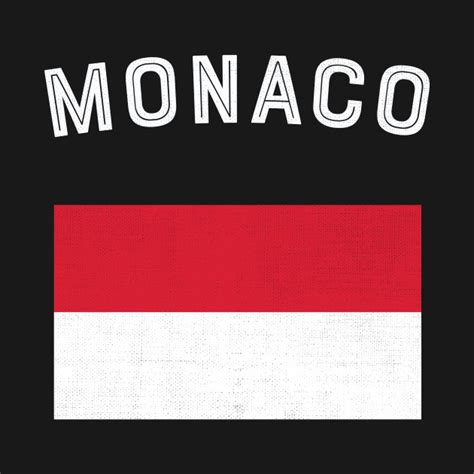 The flag of monaco (french: Monaco Flag - Monaco - T-Shirt | TeePublic
