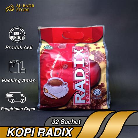 Jual Kopi Radix Hpa Original Malaysia Isi 32 Sachet Shopee Indonesia
