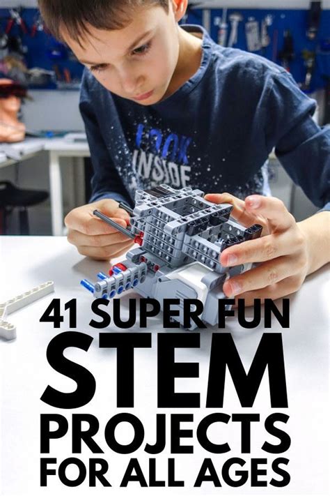 Hands On Fun 41 Stem Projects For Kids Of All Ages Stem Projects