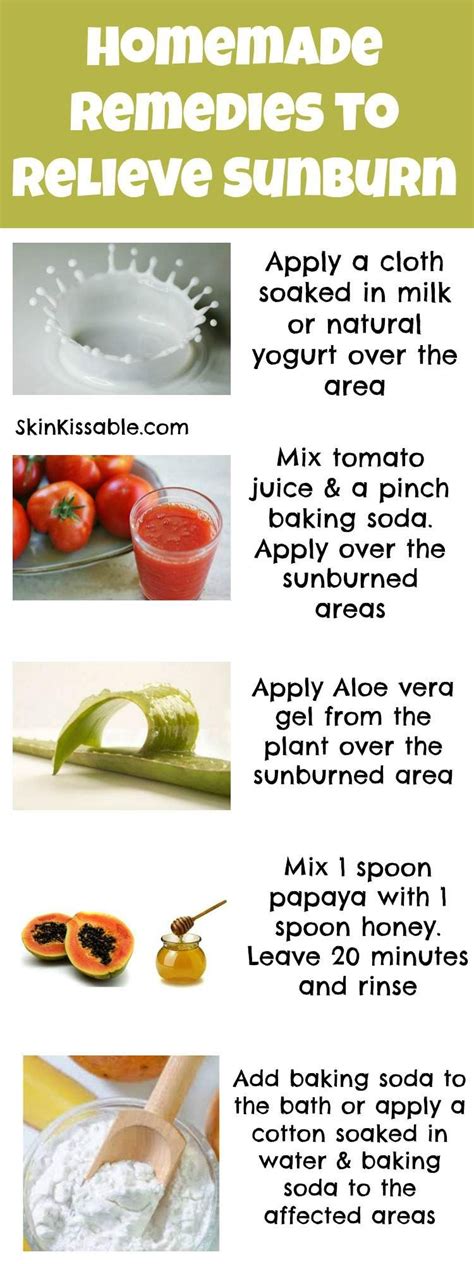 Healing Sunburn Fast With Aloe Vera And Other Natural Remedies