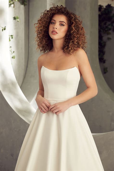 Scoop Neck Ball Gown Wedding Dress Style 2409 Mikaella Bridal