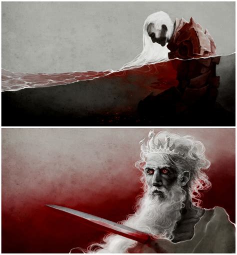 Daenerys' father, the mad king (photo: Speedpaints: Game of Thrones II by coupleofkooks on DeviantArt