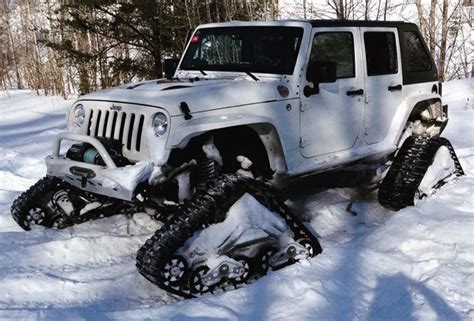 These 5 Jeeps With Tracks Are Ready For Winter Off