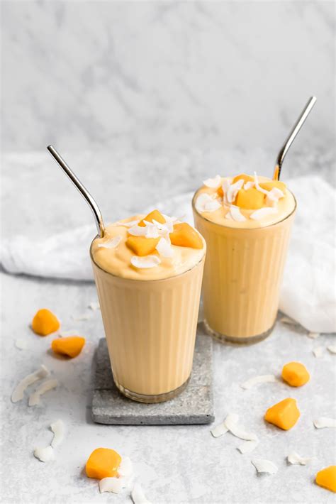 Pineapple Mango Smoothie With A Boozy Option