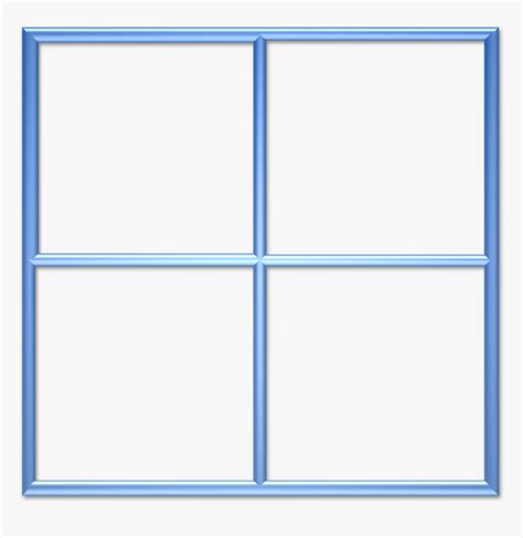 Square Clipart Window Frame Parallel Hd Png Download Kindpng