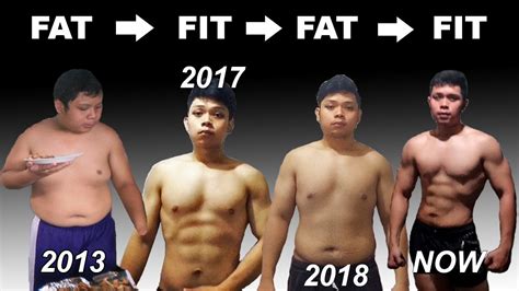Fat To Fit To Fat To Fit Fat To Abs Transformation Youtube