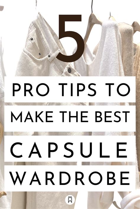 Here You Will Find 5 Pro Hacks On How To Build A Capsule Wardrobe