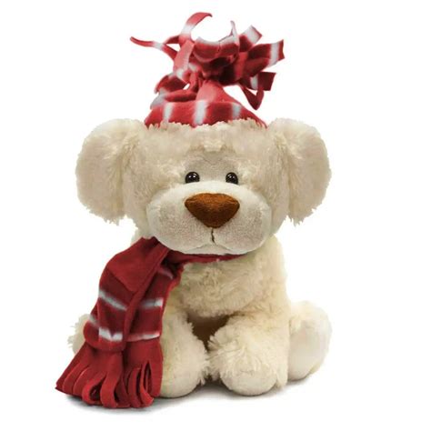 Bulk Stuffed Animal Puppies Stuffed Christmas Plush Dog Puppy Animal