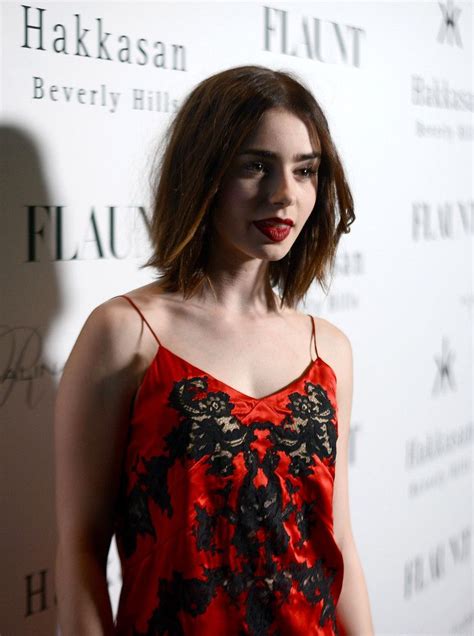 Lily Collins Photostream Lily Collins Short Hair Lily Collins Short
