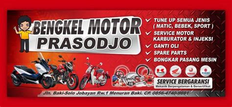Background Banner Bengkel Motor Homecare24