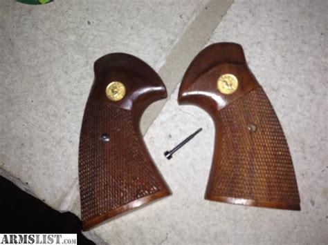 Armslist For Sale Colt Python Grips Original Factory Wood Grips