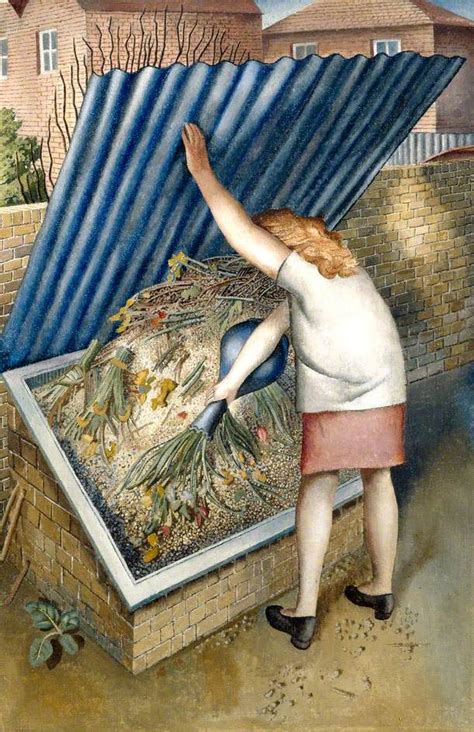 Bbc Your Paintings The Dustbin Stanley Spencer Cookham Spencer