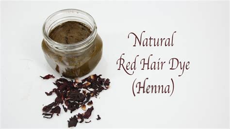 Going red is a tough yet bold decision when it comes to dying your hair. Natural Red Hair Dye with Henna - YouTube