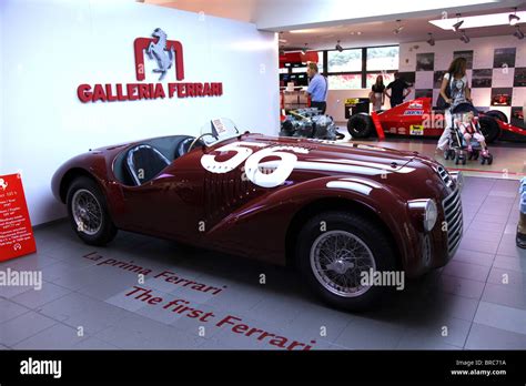 Ferrari 125 S 1947 Galleria Museum Maranello Italy Galleria Museum 07