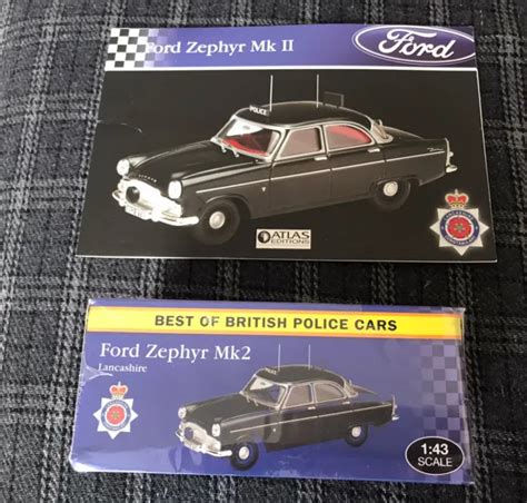Best Of British Police Cars Ford Zephyr Mk Lancashire Scale Model
