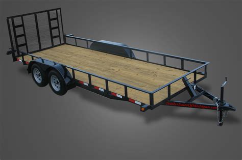 Tandem Axle Utility Trailers By Trailer Sales Of Michigan