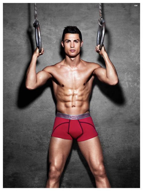 Cristiano Ronaldo Goes Shirtless For Cr Spring Summer Underwear