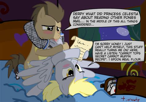 Rule 34 Blush Cunnilingus Derpy Hooves Doctor Whooves Equine