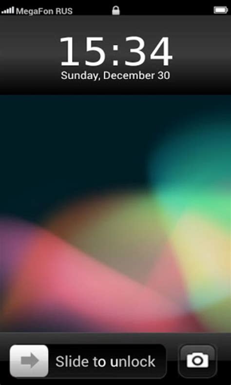 Iphone Lock Screen Theme Para Android Download