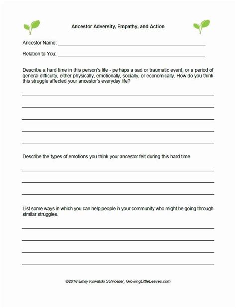 Empathy Worksheets For Elementary Students Printable Worksheets For Student