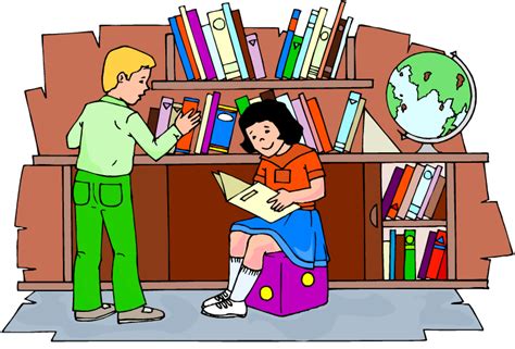 Library Clip Art For Kids Free Clipart Images
