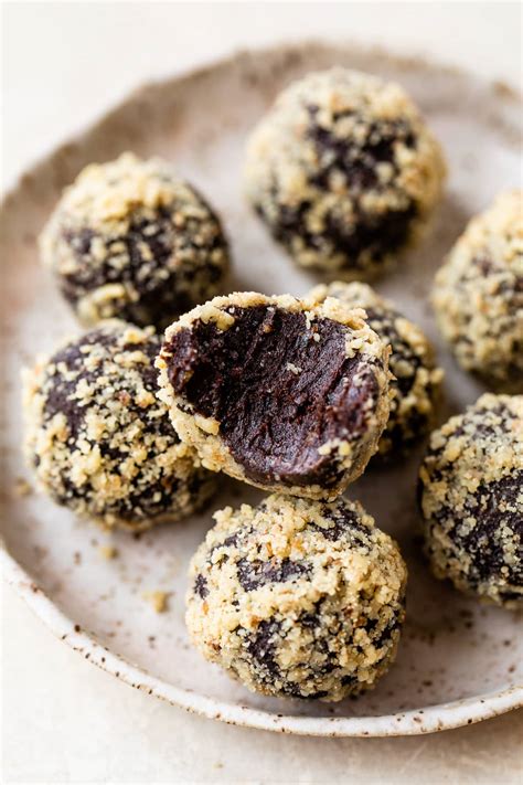 Chocolate Brownie Date Balls Recipe Bunny