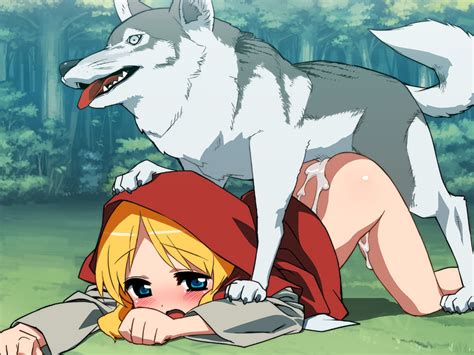 Little Red Riding Hood And Big Bad Wolf Little Red Riding Hood And 1 More Drawn By Tonbi