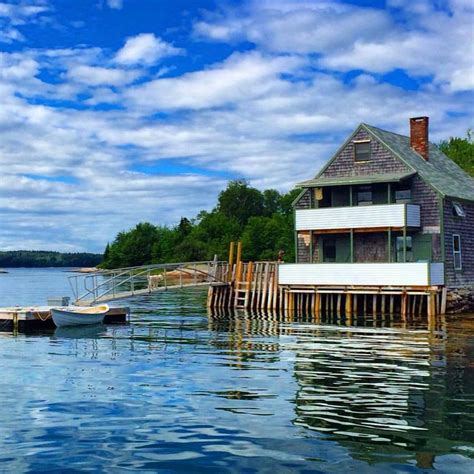 Oceanfront Cottages In Maine — Floods Cove