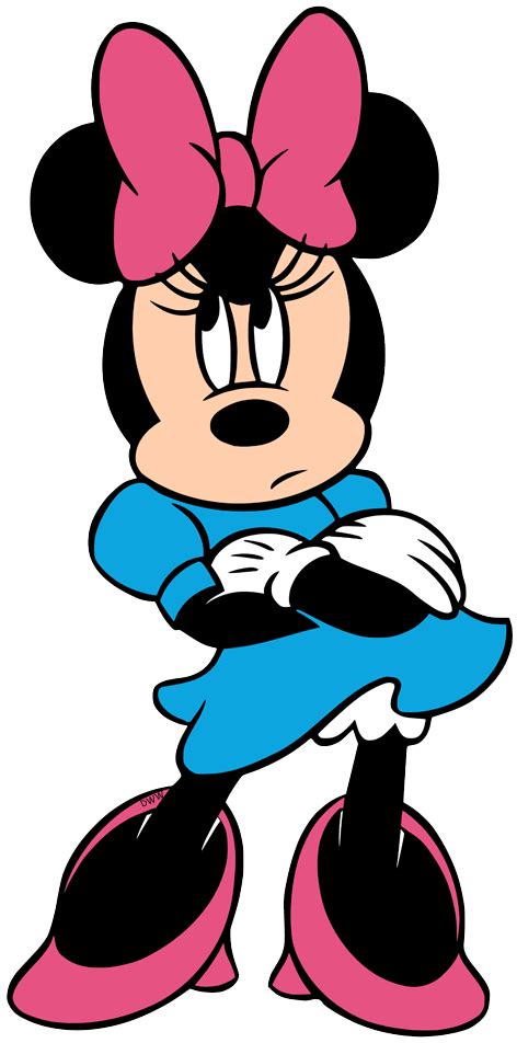 Minnie Mouse Angry