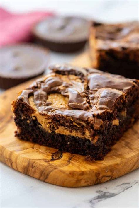 Peanut Butter Brownies Fudgy And Chewy Princess Pinky Girl