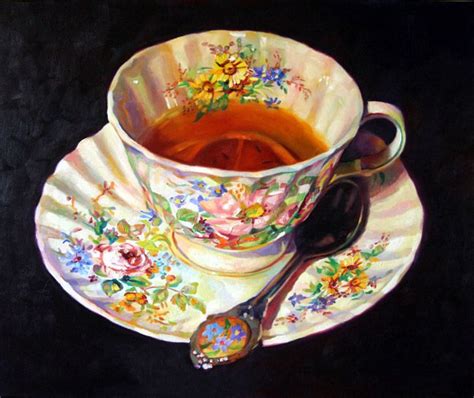 Still Lifes Tea Cup Art Tea Art Cup Art