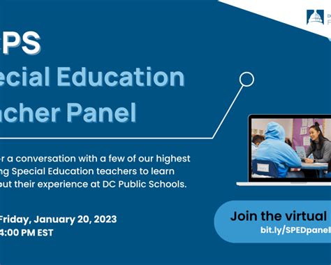 Dcps Special Education Teacher Virtual Panel District Of Columbia