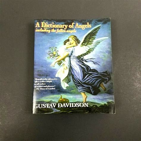 Dictionary Of Angels By Gustav Davidson 1994 Trade Paperback For
