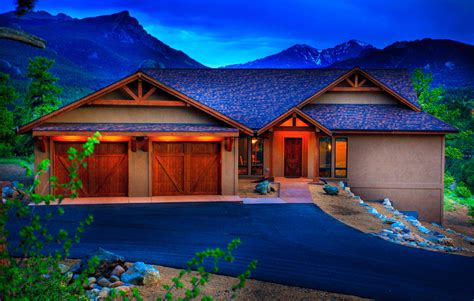 Rocky Mountain Home Rustic Exterior Denver By Kinley Built Houzz