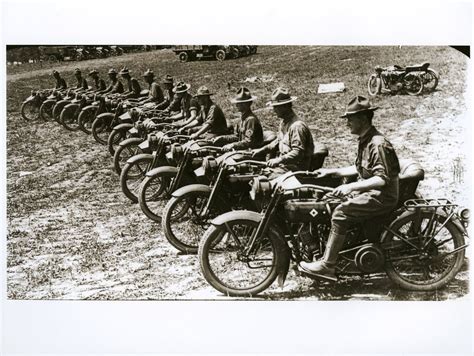 When america entered world war 1 in april 1917, there was an urgent call to supply the u.s. Harley Davidson Motorcycles from a World War One Signal ...