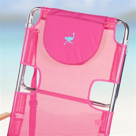 The kingcamp low sling beach chair is highly reviewed for its unique, comfortable, and portable design. Ostrich 3-in-1 Lightweight Aluminum 5 Position Reclining Beach Chair, Pink - Walmart.com | Beach ...