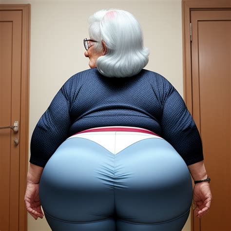 Image Quality Enhancer Granny With Big Fat Booty