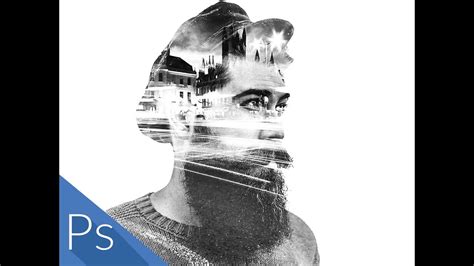 Double Exposure Photoshop Cc Tutorial How To Youtube