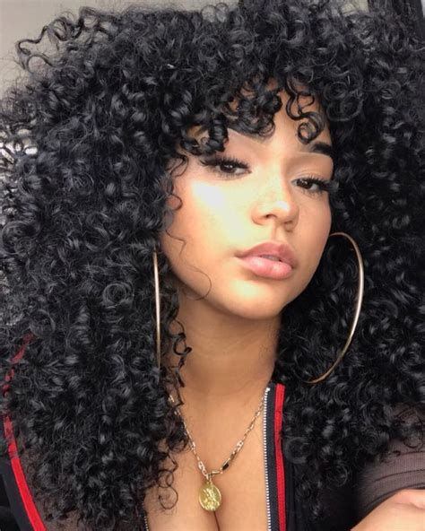 Nikkicaba On Instagram “double Chin Mami” Curly Hair Styles Beautiful Curly Hair Hair Styles