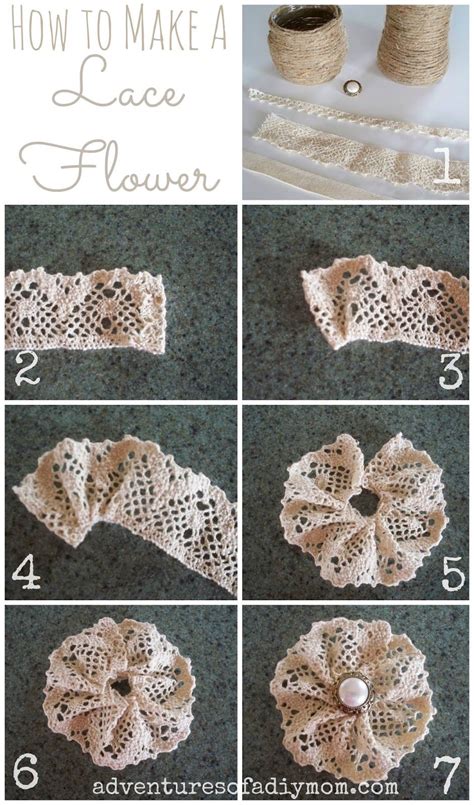 Diy Lace Flower Pictures Photos And Images For Facebook Tumblr