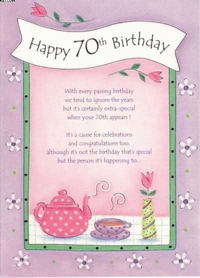 Free Printable 70th Birthday Cards Birthdaybuzz
