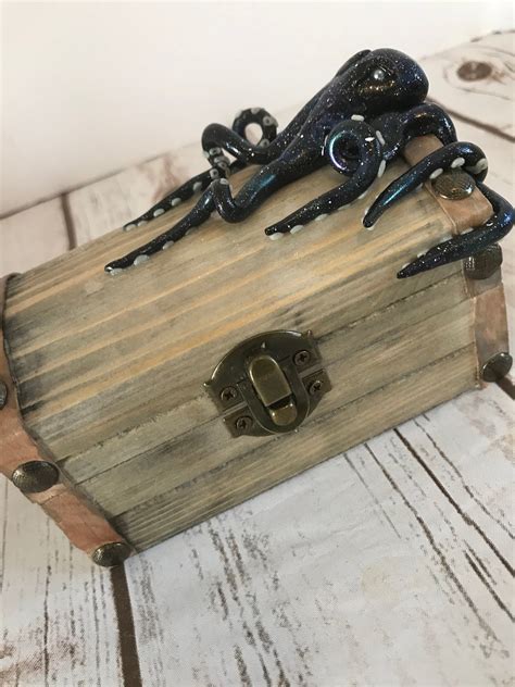 Excited To Share This Item From My Etsy Shop Octopus Jewelry Box