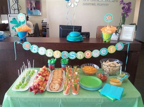 The work baby shower offered on sale can be fully customized to your event or party theme with a myriad of options available. Pin by Angelica Nunez on Party ideas | Nemo baby shower ...