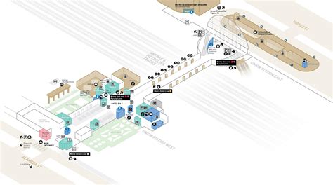 Chicago Union Station Map Map Of Union Station Chicago United States