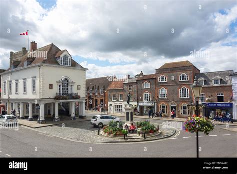 Hall market square wallingford oxfordshire oxon town centre cent hi-res