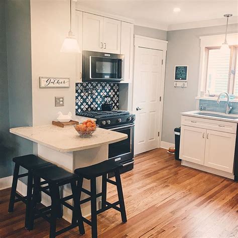 Increased functionality and adding value to your property is also a good reason to renovate. Kitchen renovation complete! This small kitchen has been opened to create more prep and family s ...