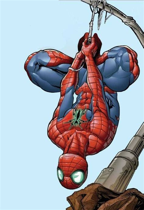 Upside Down Spider Man Spiderman Art Amazing Spiderman Marvel Spiderman