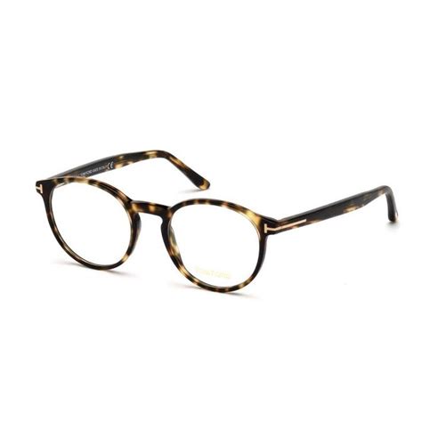 Unisex Round Eyeglasses Tortoise Iii Tom Ford Touch Of Modern