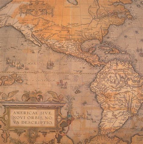 Old World Map Of New World • Mappery Old World Maps Ancient Maps Map