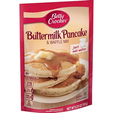 Betty Crocker Buttermilk Pancake And Waffle Mix 191g